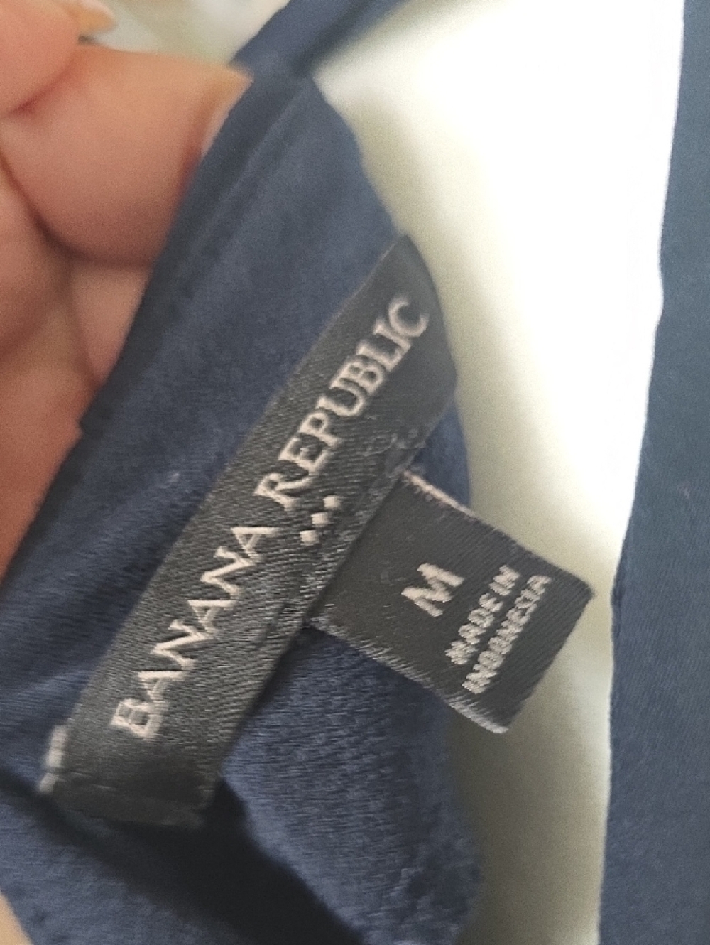 Banana Republic Black Draped Front Spaghetti Strap Camisole - Picture 4 of 4